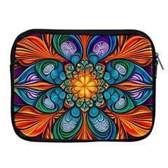 Schwarz bunt Apple iPad 2/3/4 Zipper Cases