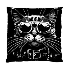 Schwarz katze punk Standard Cushion Case (One Side)