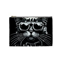 Schwarz Katze Punk Cosmetic Bag (medium) by 2607694c