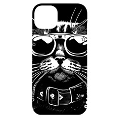 Schwarz Katze Punk Iphone 14 Plus Black Uv Print Case by 2607694c