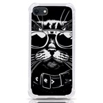 Schwarz katze punk iPhone SE Front