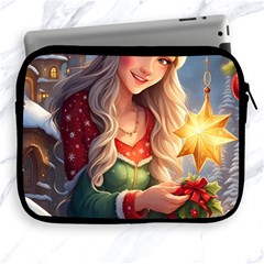 Christmas Greetings Apple Ipad Zipper Case by 2607694c