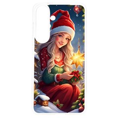 Christmas Greeting Samsung Galaxy S24 6 2 Inch Tpu Uv Case by 2607694c