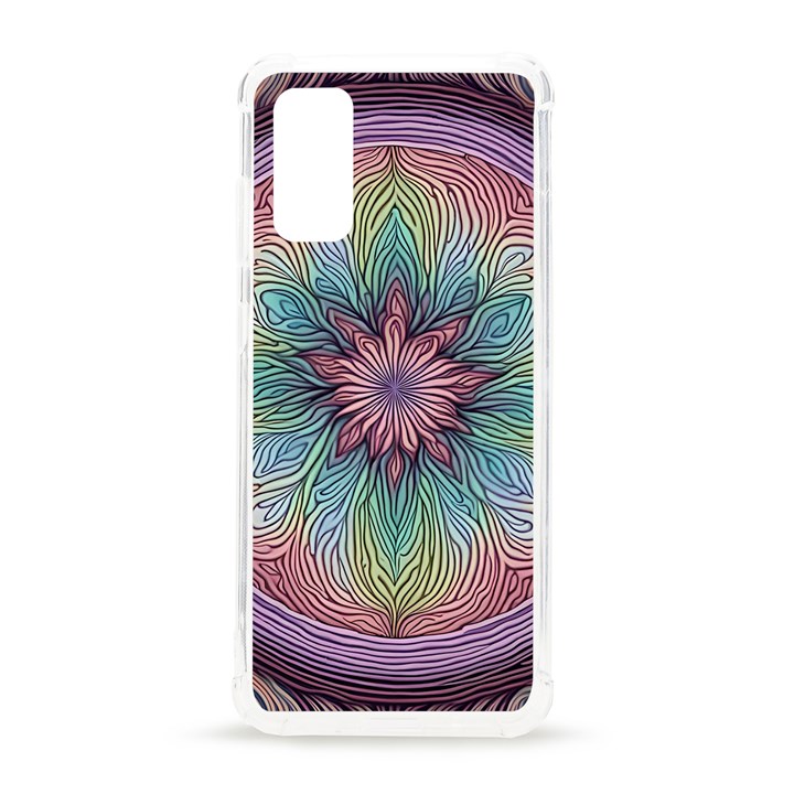 Orange3 Pattern 4 Samsung Galaxy S20 6.2 Inch TPU UV Case