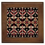 Vector Illustration Of Ukrainian Folk Seamless Pattern Ethnic Ornament Border Element Traditional Framed Tile Front