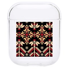 Vector Illustration Of Ukrainian Folk Seamless Pattern Ethnic Ornament Border Element Traditional Hard Pc Airpods 1/2 Case by Bedest