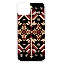 Vector Illustration Of Ukrainian Folk Seamless Pattern Ethnic Ornament Border Element Traditional Iphone 15 Pro Tpu Uv Print Case by Bedest