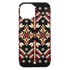 Vector Illustration Of Ukrainian Folk Seamless Pattern Ethnic Ornament Border Element Traditional Iphone 15 Black Uv Print Pc Hardshell Case by Bedest