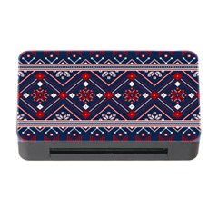 Ukrainian Folk Seamless Pattern Ornament Art Memory Card Reader With Cf by Bedest