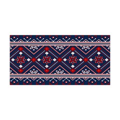 Ukrainian Folk Seamless Pattern Ornament Art Yoga Headband by Bedest