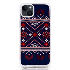 Ukrainian Folk Seamless Pattern Ornament Art Iphone 14 Plus Tpu Uv Print Case by Bedest