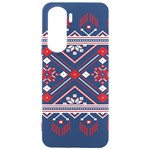 Ukrainian Folk Seamless Pattern Ornament Art Samsung Galaxy S24 Plus 6.7 Inch Black TPU UV Case Front