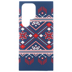 Ukrainian Folk Seamless Pattern Ornament Art Samsung Galaxy S24 Ultra 6 9 Inch Black Tpu Uv Case by Bedest