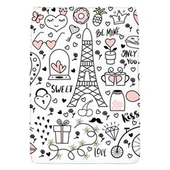 Big Collection With Hand Drawn Objects Valentines Day Removable Flap Cover (s) by Bedest