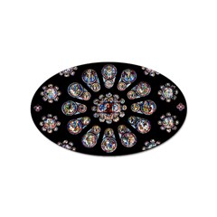 Photo Chartres Notre Dame Sticker (oval) by Bedest