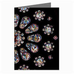 Photo Chartres Notre Dame Greeting Cards (pkg Of 8) by Bedest