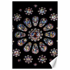 Photo Chartres Notre Dame Canvas 24  X 36  by Bedest