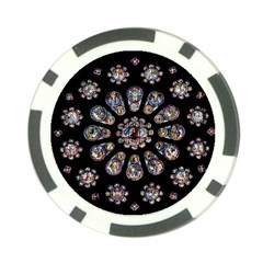 Photo Chartres Notre Dame Poker Chip Card Guard (10 Pack) by Bedest