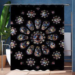 Photo Chartres Notre Dame Shower Curtain 60  X 72  (medium)  by Bedest