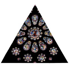 Photo Chartres Notre Dame Wooden Puzzle Triangle by Bedest