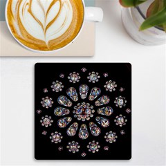 Photo Chartres Notre Dame Uv Print Square Tile Coaster  by Bedest