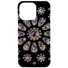 Photo Chartres Notre Dame Iphone 15 Pro Max Black Uv Print Pc Hardshell Case by Bedest