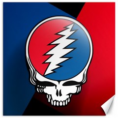 Grateful Dead Big Skull Canvas 16  X 16  by Bedest