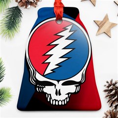 Grateful Dead Big Skull Bell Ornament (two Sides)