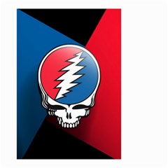 Grateful Dead Big Skull Small Garden Flag (two Sides) by Bedest