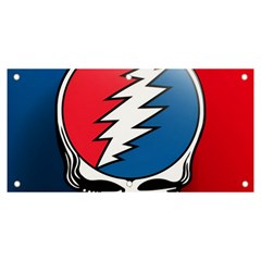 Grateful Dead Big Skull Banner And Sign 6  X 3  by Bedest