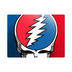 Grateful Dead Big Skull Premium Plush Fleece Blanket (mini) by Bedest