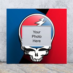 Grateful Dead Big Skull White Wall Photo Frame 5  X 7  by Bedest