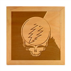 Grateful Dead Big Skull Wood Photo Frame Cube by Bedest