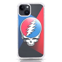 Grateful Dead Big Skull Iphone 14 Tpu Uv Print Case by Bedest