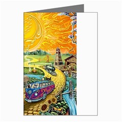 Grateful Dead Golden Road Greeting Cards (pkg Of 8)