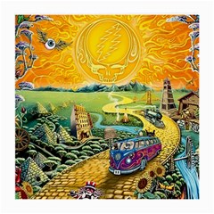 Grateful Dead Golden Road Medium Glasses Cloth (2 Sides) by Bedest