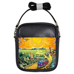 Grateful Dead Golden Road Girls Sling Bag by Bedest