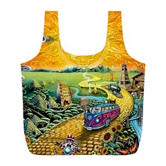 Grateful Dead Golden Road Full Print Recycle Bag (l) by Bedest