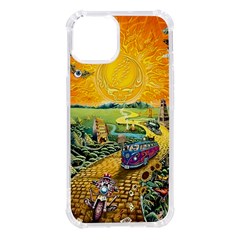 Grateful Dead Golden Road Iphone 14 Tpu Uv Print Case by Bedest