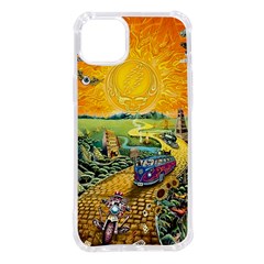 Grateful Dead Golden Road Iphone 14 Plus Tpu Uv Print Case by Bedest