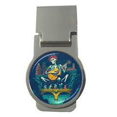 Grateful Dead Singing Skeleton Money Clips (round)  by Bedest