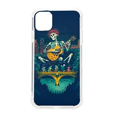 Grateful Dead Singing Skeleton Iphone 11 Tpu Uv Print Case by Bedest