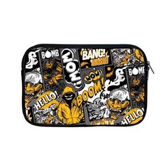 Boom Bang Art Crazy Drawing Graffiti Hello Retro Sayings Yellow Apple Macbook Pro 13  Zipper Case