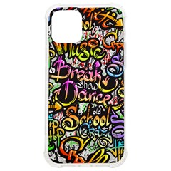 Graffiti Word Seamless Pattern Iphone 12/12 Pro Tpu Uv Print Case