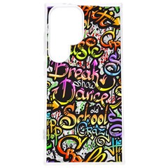 Graffiti Word Seamless Pattern Samsung Galaxy S24 Plus 6 7 Inch Tpu Uv Case by Bedest