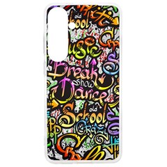 Graffiti Word Seamless Pattern Samsung Galaxy S24 Ultra 6 9 Inch Tpu Uv Case by Bedest