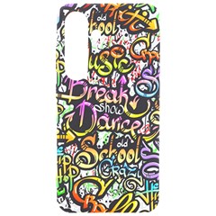 Graffiti Word Seamless Pattern Samsung Galaxy S24 6 2 Inch Black Tpu Uv Case by Bedest