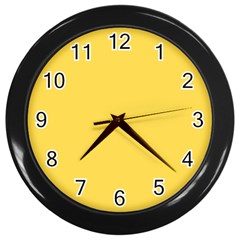 4 Farben Wall Clock (black) by 2607694c