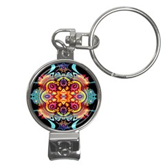 Gelb Floral Nail Clippers Key Chain by 2607694c