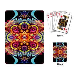 Gelb Floral Playing Cards Single Design (rectangle) by 2607694c